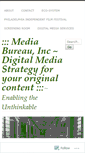 Mobile Screenshot of mediabureau.com